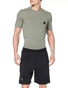 Under Armour RAID NOVELTY Krótkie spodenki sportowe midnight/steal 1257825 mężcz - Spodenki męskie - miniaturka - grafika 1