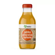 Soki i napoje niegazowane - EkaMedica Jabłko pomarańcza kurkuma Sok, 300ml - miniaturka - grafika 1
