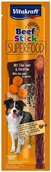 Przysmaki dla psów - Vitakraft Vitakraft Beef Stick Superfood 15 x 25 g Chia & marchew| Dostawa GRATIS od 89 zł + BONUS do pierwszego zamówienia - miniaturka - grafika 1