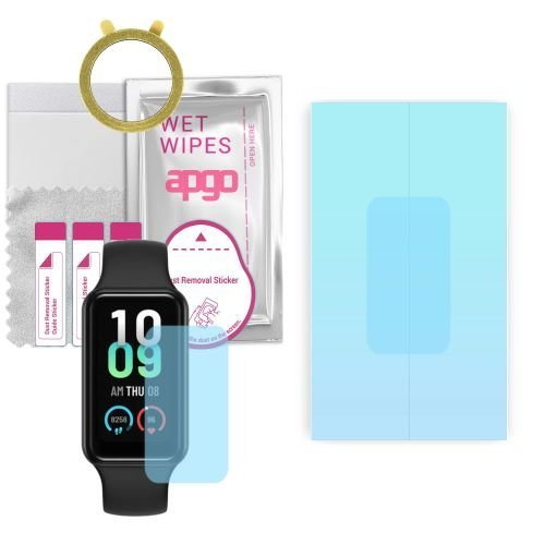 1x folia ochronna hydrożelowa do Amazfit Band 7 - apgo HD HQ FLEX Smartwatch Hydrogel Protection Ochrona na ekran smartwatcha