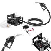 Beczki - Pompa samozasysająca do paliwa oleju z licznikiem 72 l/min do 14 m 360 W - miniaturka - grafika 1