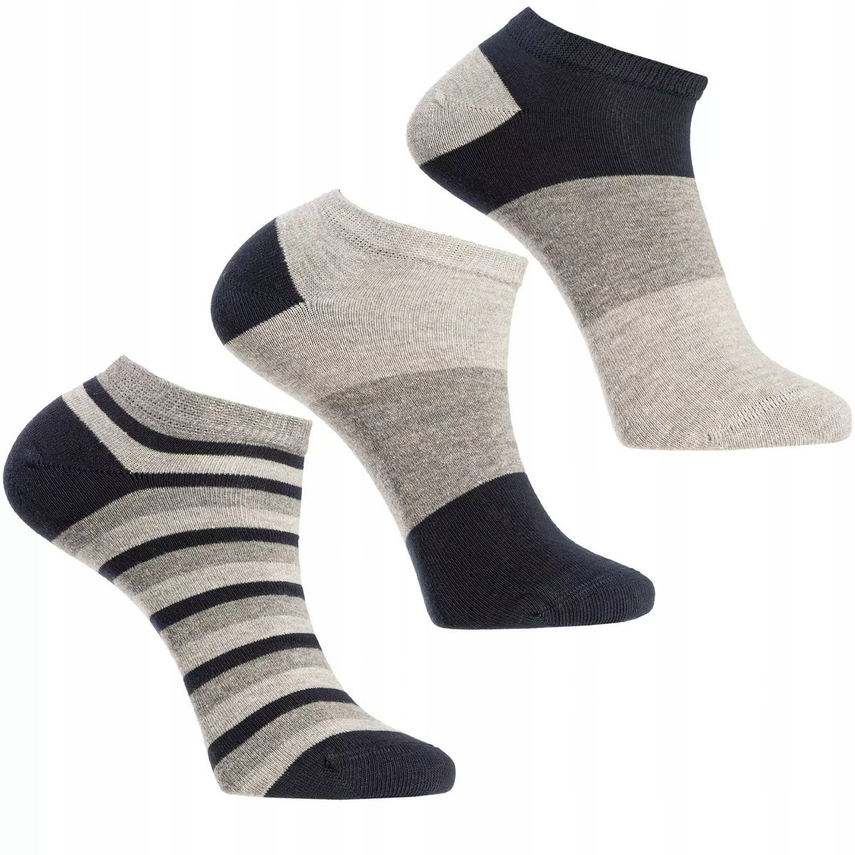 3X STOPKI MĘSKIE BAWEŁNA MIĘKKIE ODDYCHAJĄCE WYGODNE SKARPETKI MORAJ 39-42