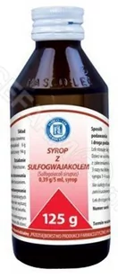 Hasco-Lek Syrop z sulfogwajakolem 6% 125 g - Przeziębienie i grypa - miniaturka - grafika 1