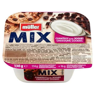 Muller - Mix Jogurt z kulkami zbożowymi oblanymi czekoladą - Kefiry, jogurty, maślanki - miniaturka - grafika 1
