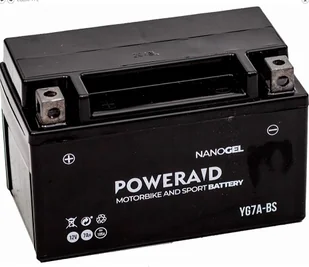 AKUMULATOR POWERAID YG7A-BS 12V 7AH 105A (L+) - Akumulatory motocyklowe - miniaturka - grafika 1