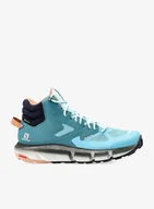 Buty zimowe męskie - Buty GORE TEX damskie Salomon Predict Hike MID GTX - mallard blue - miniaturka - grafika 1