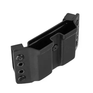 DOUBLETAP GEAR - Ładownica Kydex zewnętrzna OWB na dwa magazynki P-07/09/10, M&P9, SFP9, P320 - Czarna - Odzież taktyczna i umundurowanie - miniaturka - grafika 2