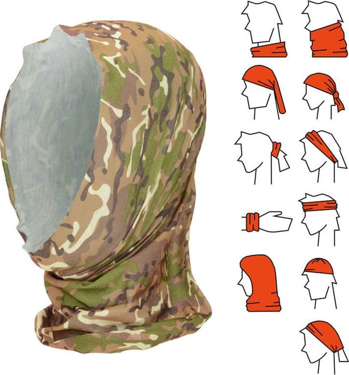 MFH MFH Chusta Wielofunkcyjna Multicam