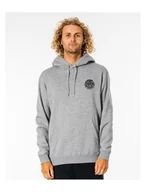 Bluzy męskie - Bluza RIP CURL Wetsuit Icon Hood szary S - miniaturka - grafika 1