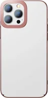 Etui i futerały do telefonów - Baseus Przeźroczyste Etui Baseus Glitter do iPhone 13 Pro Max różowe standard - miniaturka - grafika 1
