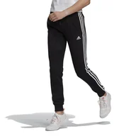 Spodnie damskie - Spodnie adidas Essentials French Terry 3-Stripes GM8733 - czarne - Adidas - miniaturka - grafika 1