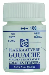 Farba wodna, Gouache Extra Fine, 100 White, 16 ml - Farby i media malarskie - miniaturka - grafika 1
