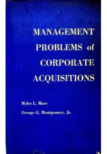 Management Problems of Corporate Acquisitions - Biznes - miniaturka - grafika 1