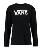 Koszulki męskie - T-Shirt z Długim Rękawem Classic LS Czarny VANS VN000K6HY281 L - miniaturka - grafika 1
