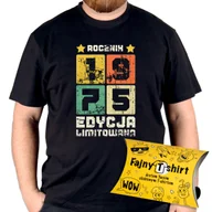 Koszulki męskie - Koszulka Na 50 Urodziny Prezent Dla Niego Edycja Limitowana + Opakowanie5Xl - miniaturka - grafika 1