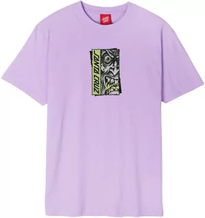 Koszulki męskie - t-shirt męski SANTA CRUZ ROSKOPP RIGID FACE FRONT TEE Digital Lavender - grafika 1