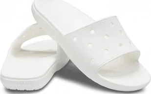 Crocs Crocs klapki damskie Classic Slide białe 206121 100 41-42 - Klapki i japonki damskie - miniaturka - grafika 1
