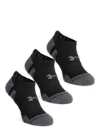 Skarpetki i podkolanówki sportowe - Skarpety Under Armour Performance Cotton No Show 3-Pack - black/black/pitch gray - miniaturka - grafika 1