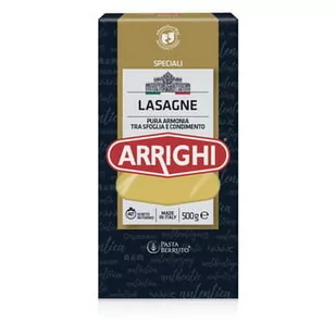 Arrighi INDEX Makaron Lasagne 500 g - Kuchnie świata - miniaturka - grafika 1