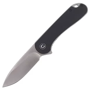 Nóż CIVIVI Elementum Flipper Black G10, Satin Finish (C907A) - Noże Nóż CIVIVI Elementum Flipper Black G10, Satin Finish (C907A) - Noże - miniaturka - grafika 1
