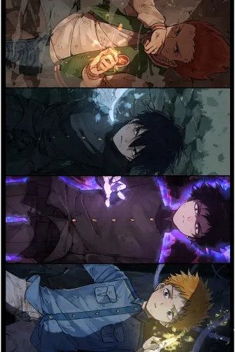 Plakat Anime Mob Psycho 100 mob_005 A3 (custom)