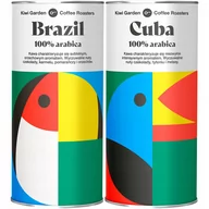Kawa - Kawa ziarnista Świeżo palona Arabika zestaw 2x200g Brazylia+Kuba - miniaturka - grafika 1