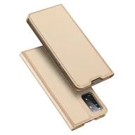 Etui i futerały do telefonów - Dux Ducis Skin Pro kabura etui pokrowiec z klapką Xiaomi Redmi Note 11 Pro+ 5G / 11 Pro 5G / 11 Pro złoty - miniaturka - grafika 1