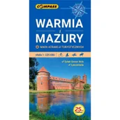 Atlasy i mapy - COMPASS Mapa atrakcji tur. - Warmia i Mazury 1:225 000 w.3 - miniaturka - grafika 1