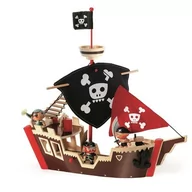 Figurki dla dzieci - Djeco zabawka kolekcjonerska Statek piratów - miniaturka - grafika 1