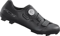 Buty rowerowe - Shimano Buty MTB SPD Shimano SH-XC502 czarne 46.0 - miniaturka - grafika 1
