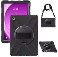 Etui do tabletów - Insmat Rugged Armor case, Samsung Galaxy Tab A9+, black 652-1298 - miniaturka - grafika 1