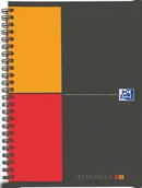 Szkolne artykuły papiernicze - Oxford OXF021K Skorowidz tele-adresowy na spirali INTERNATIONAL A5 / 80k okładka PP 001810 - miniaturka - grafika 1