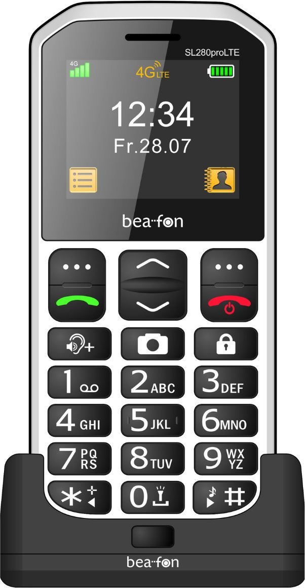 Beafon SL280Pro LTE Czarno-biały