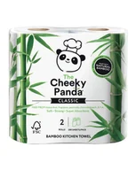 Zdrowa żywność - CHEEKY PANDA (chusteczki, papier RĘCZNIK KUCHENNY BAMBUSOWY DWUWARSTWOWY 2 ROLKI - CHEEKY PANDA - miniaturka - grafika 1