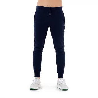 Spodnie sportowe męskie - Spodnie Lacoste Tracksuit Trousers Bottom XH9624-166 - granatowe - grafika 1