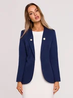 Marynarki i żakiety damskie - made of emotion Blezer w kolorze granatowym - miniaturka - grafika 1