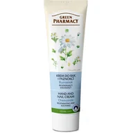Kremy i maski do rąk - Green Pharmacy Hand Care Chamomile krem regenerująco-kojący do rąk i paznokci 0% Artificial Colouring 100 ml - miniaturka - grafika 1