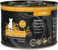 Mokra karma dla kotów - Catz Finefood Purrrr w puszkach, 12 x 200 g / 190 g - No. 107, kangur (12 x 200 g) - miniaturka - grafika 1