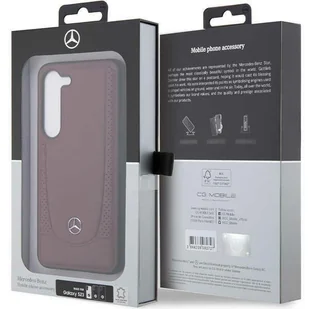 Mercedes MEHCS23SARMRE S23 S911 czerwony/red hardcase Leather Urban Bengale - Etui i futerały do telefonów - miniaturka - grafika 8