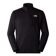Bluzy męskie - Bluza The North Face Crest 0A897CJK31 - czarna - miniaturka - grafika 1