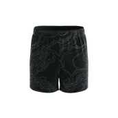 Spodnie sportowe damskie - COMPRESSPORT Spodenki biegowe PERFORMANCE SHORT AURORA black/aurora - miniaturka - grafika 1