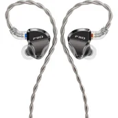 Słuchawki - FiiO JH5 - Hybrydowe IEM 1x DD 4x BA - black - miniaturka - grafika 1