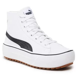 Sneakersy Puma Kala Mid Cv 384409 01 Puma White/Black/Team Gold - Sneakersy damskie - miniaturka - grafika 1