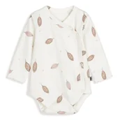 Body dla niemowląt - Pink No More Body niemowlęce kopertowe Cocoa 56cm - miniaturka - grafika 1