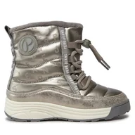 Buty dla dziewczynek - Śniegowce Pepe Jeans PGS50193 Srebrny - miniaturka - grafika 1