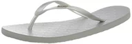 Klapki i japonki damskie - Roxy Japonki damskie VIVA, srebrny - Metallic Silver - 38 EU - miniaturka - grafika 1