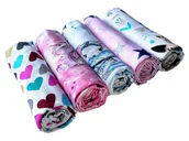 Pieluchy - Y Kolorowe Tetrowe Wielorazowe 70X80 5-Pak Zestaw Girl Nr 2 0196 - miniaturka - grafika 1