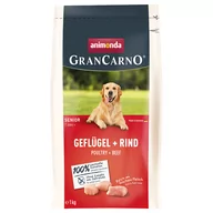 Sucha karma dla psów - animonda GranCarno Senior, drób i wołowina - 1 kg - miniaturka - grafika 1