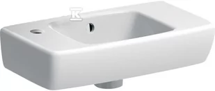 Umywalka Geberit Selnova Compact 45 cm lewa 500.319.01.5 - Postumenty i półpostumenty do umywalek - miniaturka - grafika 1