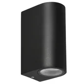 Lampy ogrodowe - Lampa ogrodowa naścienna Lobelia 22-32294 Candellux IP44 sopel czarna - miniaturka - grafika 1